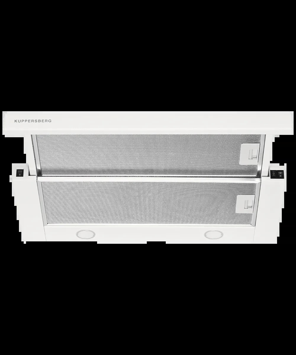 Вытяжка Kuppersberg Встраиваемая с кареткой SLIMTURBO 60 W Белый