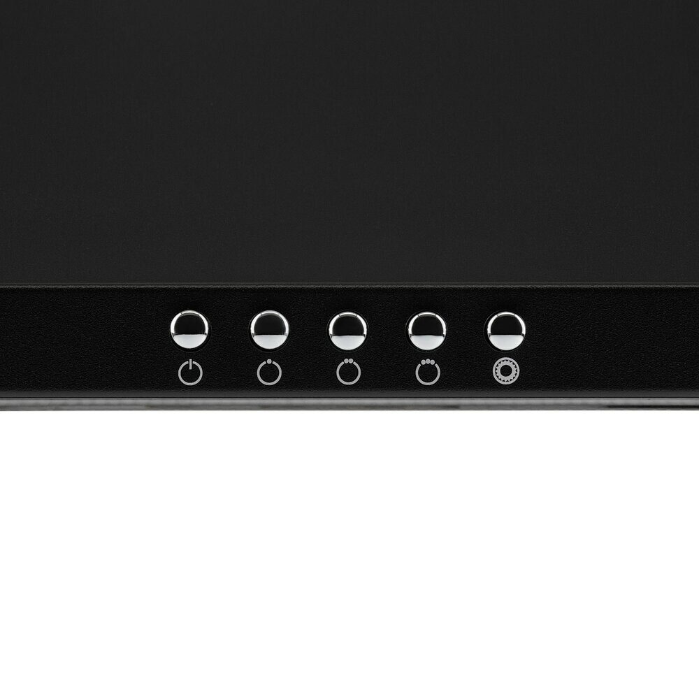 BELLA 600 BLACK push button вытяжка кухонная KRONA