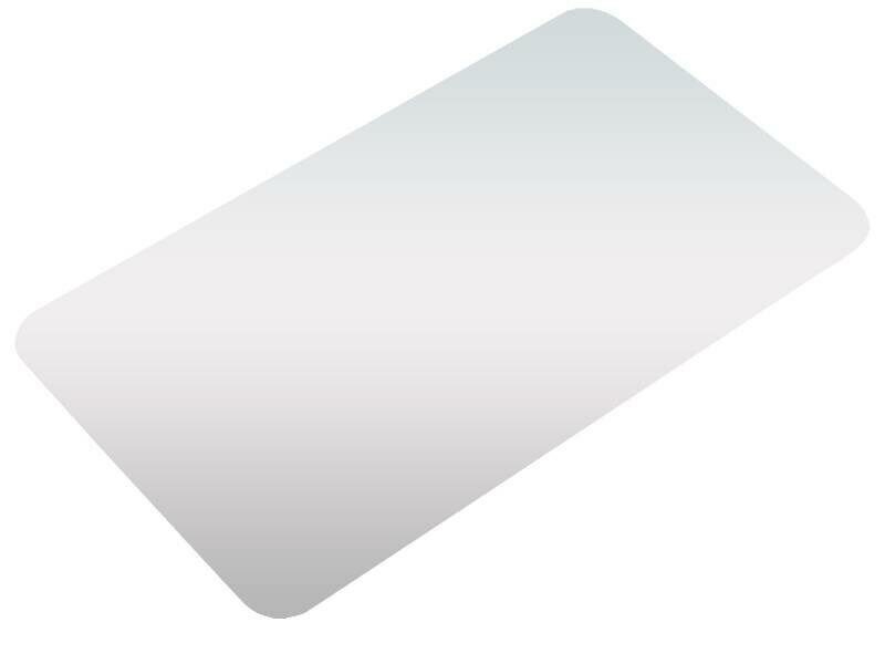 Разделочная доска Longran Доска разделочная G21.40 White  (для моек Techno), стекло белое