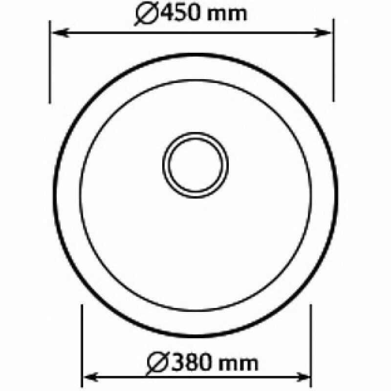 Мойка Seaman Eco Wien SWT-450B (Polish, *20), стандартная комплектация