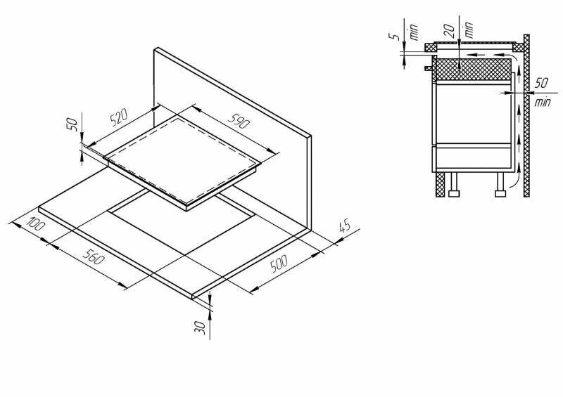 Варочная поверхность Kuppersberg ICS 604 GR
